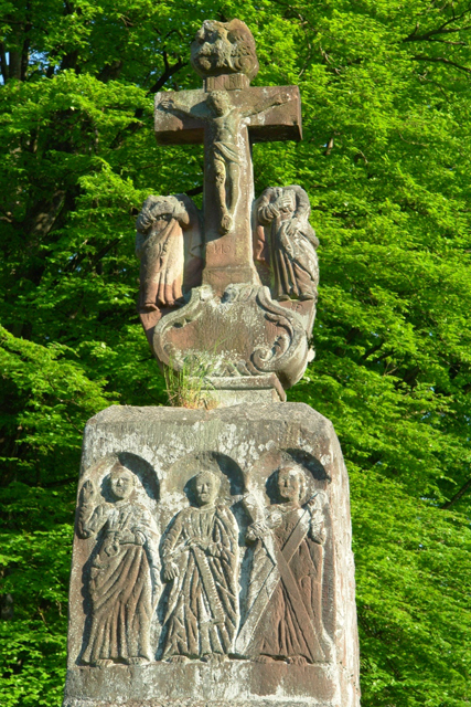La Pierre des 12 apôtres au Breitenstein (Meisenthal/Alsace), le 11 mai 2008