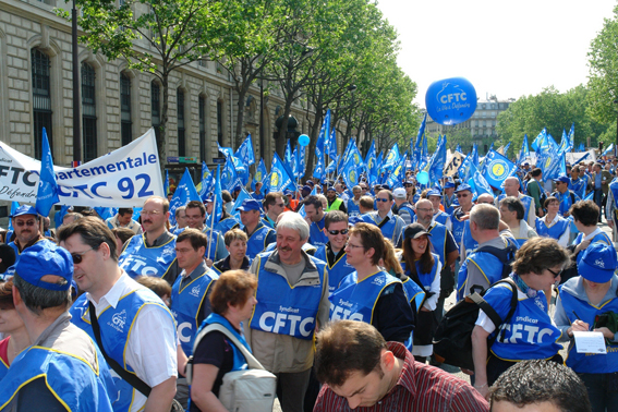 La CFTC  Paris le 1er MAI 2007
