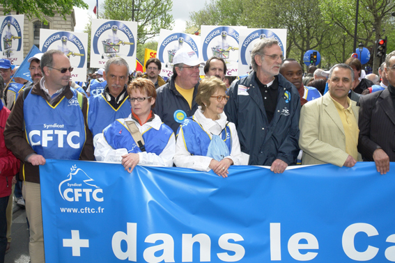 La CFTC  Paris le 1er MAI 2008